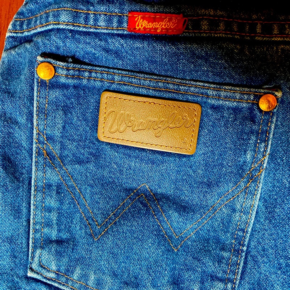 Vintage Wrangler - made in USA - 15/32 - perfectly worn
